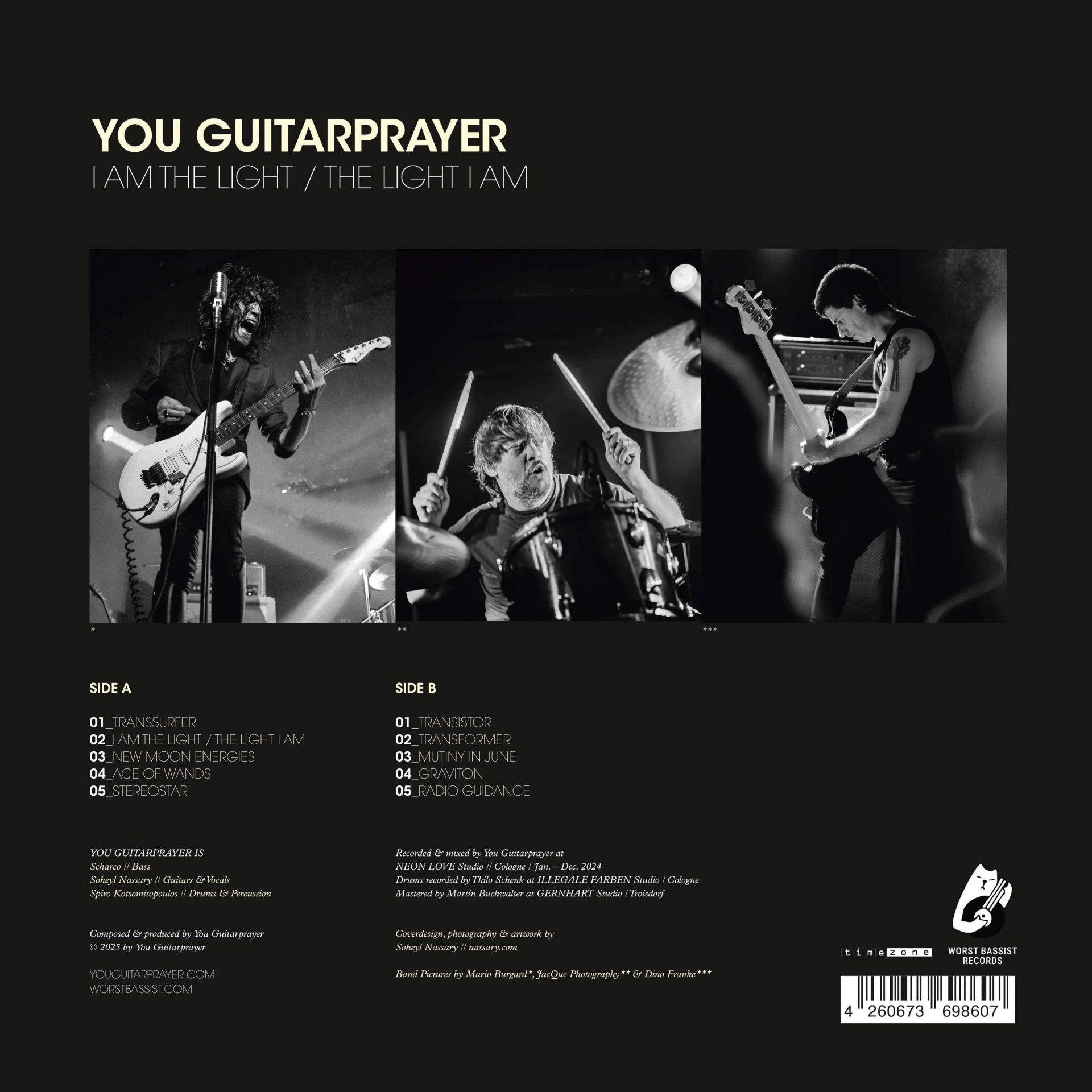 You Guitarprayer "I'm The Light / The Light I Am" | Album 2025